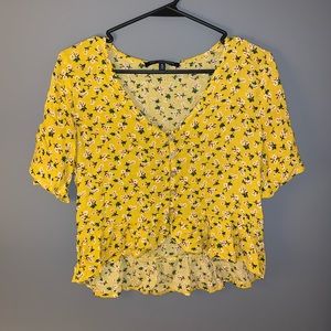 Yellow Summer Top